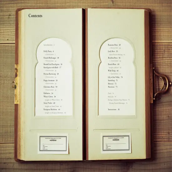 The Herbarium of Fabric Flowers {3}