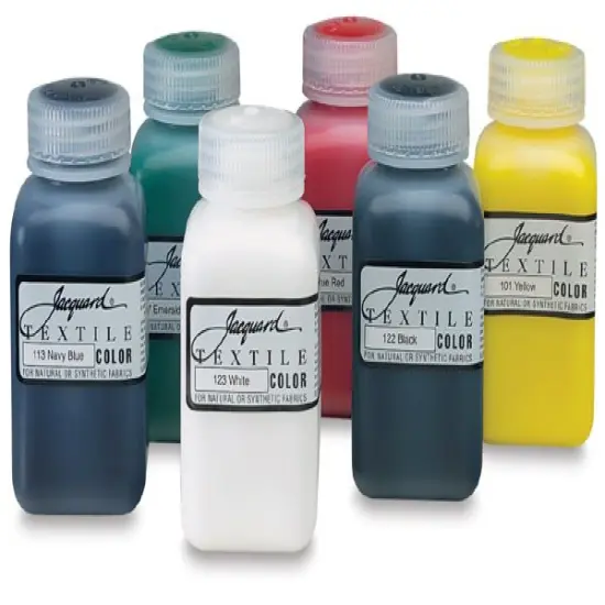 Jacquard Textile Color Set - 8 oz Jars, Set of 6 {2}