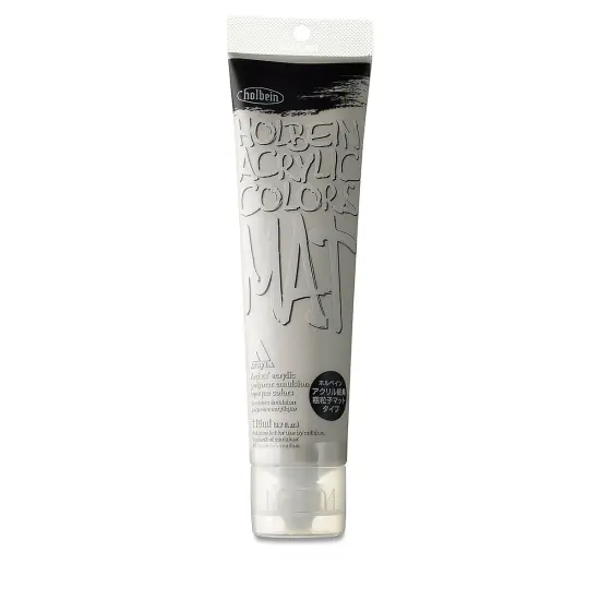 Holbein Mat Acrylic - Gray V-7, 110 ml tube {2}