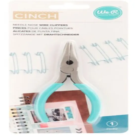 AMERICAN CRAFTS WE R MEMORY KEEPERS THE CINCH WIRE CLIPPER - NEEDLE-NOSE TIP 71001-1 {2}
