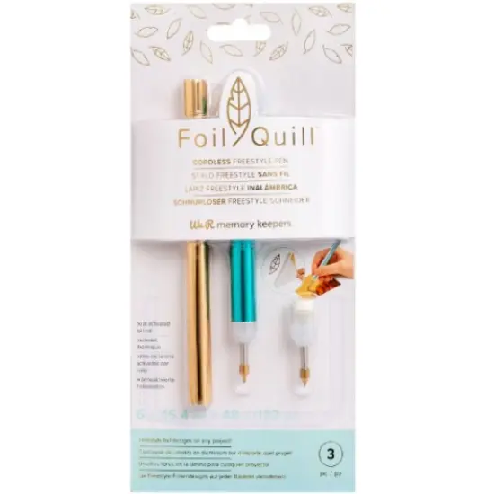 American Crafts We R Memory Keepers Foil Quill Cordless Freestyle Pen 60000036 METALIZER {5}