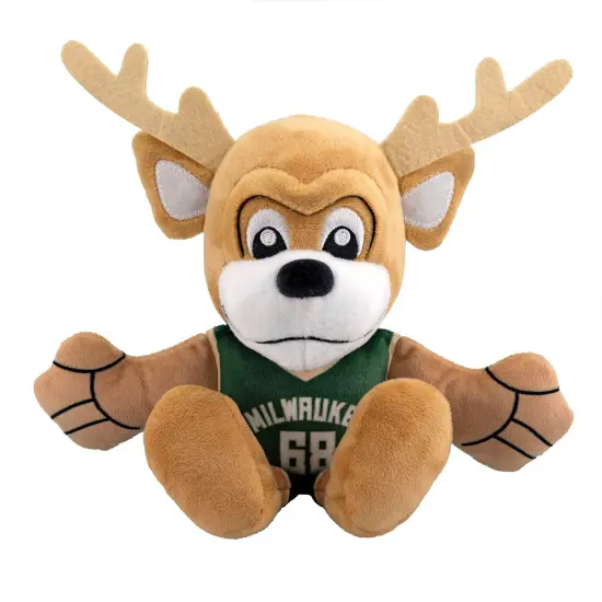 Bleacher Creatures Milwaukee Bucks Bango Mascot 8" Kuricha Sitting Plush {1}
