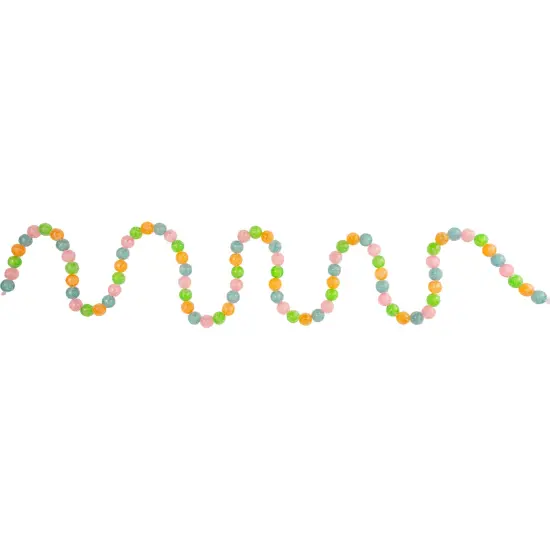 Northlight 6ft Pastel Faux Candy Frosted Christmas Garland - Unlit Multi {4}