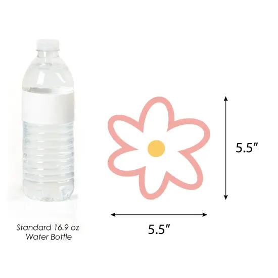 Big Dot of Happiness Pink Daisy Flowers - Decorations DIY Floral Party Essentials - Set of 20 {6}