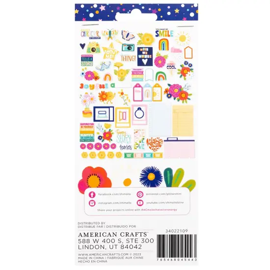 Shimelle Main Character Energy Ephemera Die-Cuts-51/Pkg {2}