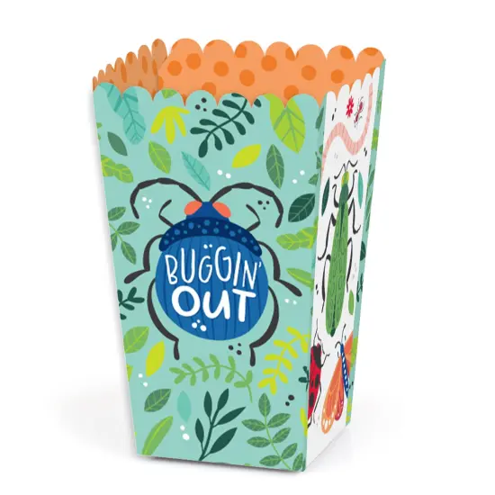 Big Dot of Happiness Buggin' Out - Bugs Birthday Party Favor Popcorn Treat Boxes - Set of 12 {1}