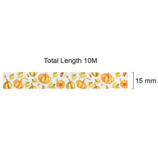 Wrapables Washi Masking Tape Pumpkins {3}