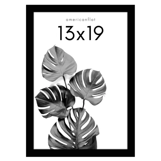 Americanflat Gallery Picture Frame - Photo Frame for Wall Decor - Shatter Resistant Glass - Adjustable Hanging Hardware - Includes Easel for Tabletop Display {8}