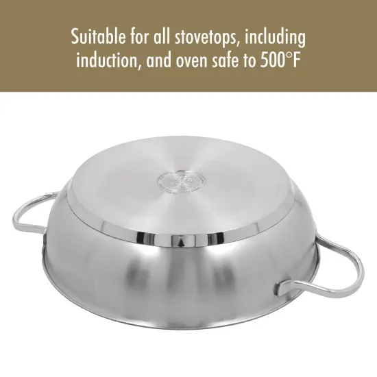 Demeyere Resto 4-pc Stainless Steel Stovetop Smoker Set {6}