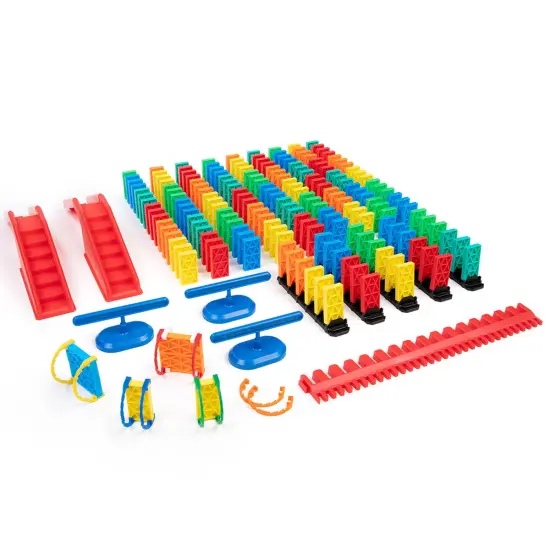 Atwood Toys Inc Kinetic Domino Toppling Kit - 204 Pieces {3}