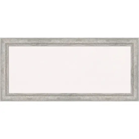 Angled Wood Framed Corkboard, White Cork Silver {1}