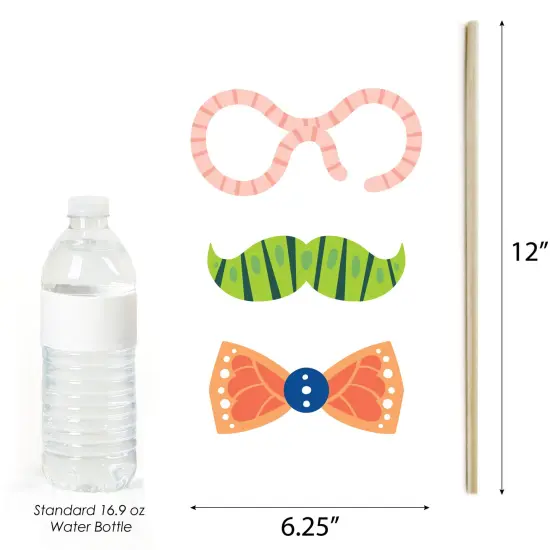 Big Dot of Happiness Buggin' Out - Bugs Birthday Party Photo Booth Props Kit - 20 Count {6}