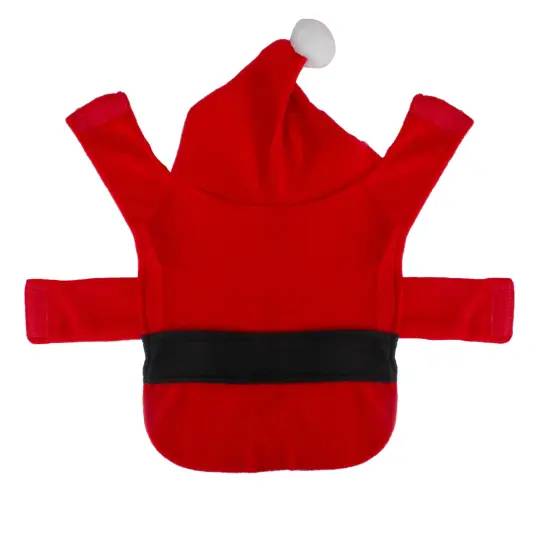 Northlight Santa Claus Christmas Dog Costume with Hat - Size S Red {4}