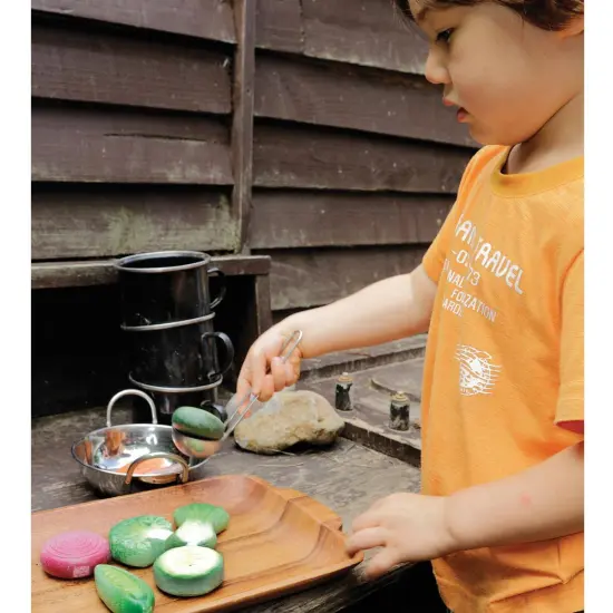 Yellow Door Sensory Play Stones: Vegetables - 8 Pieces {5}
