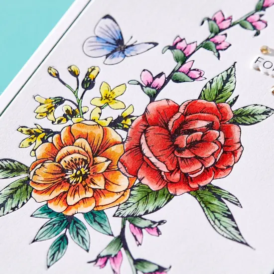 Spellbinders BetterPress Letterpress System Press Plates-Butterfly Bouquet 1/Pkg {6}