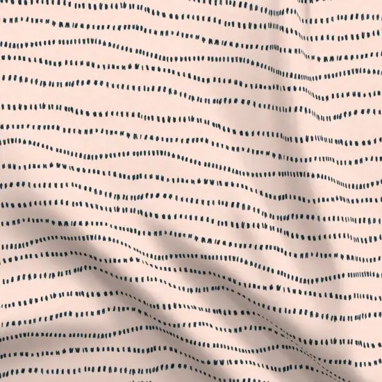 Various Fabrics by the Yard or Fat Quarter Pink Abstract Modern Hand Drawn Lines Waves Moody Wonky Painted Textured Rustic Mark Making Small Scale Custom Printed Fabric by Spoonflower {5}