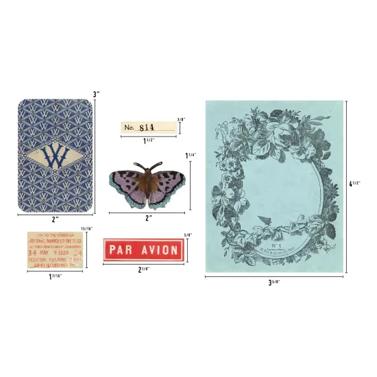 Idea-Ology Ephemera Pack 136/Pkg-Palette {3}