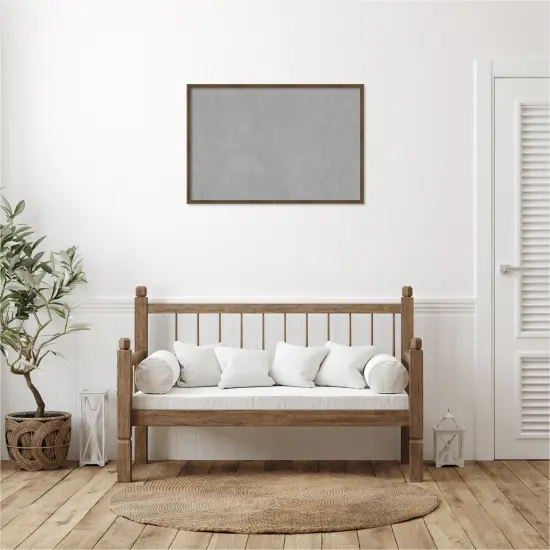 Lucie Wood Framed Magnetic Board Lucie Light Bronze {6}