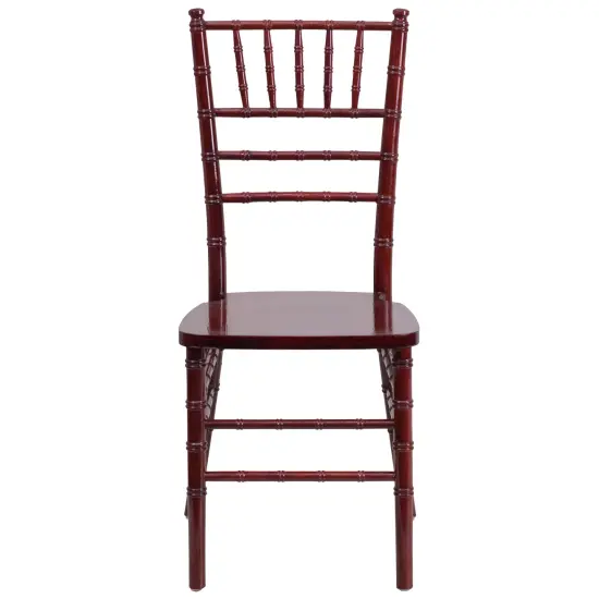Emma and Oliver Wedding & Event Wood Chiavari Dining Chair Mahogany {3}