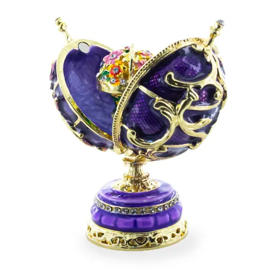 1899-1903 Spring Flowers Royal Imperial Easter Egg 3.4 Inches {4}