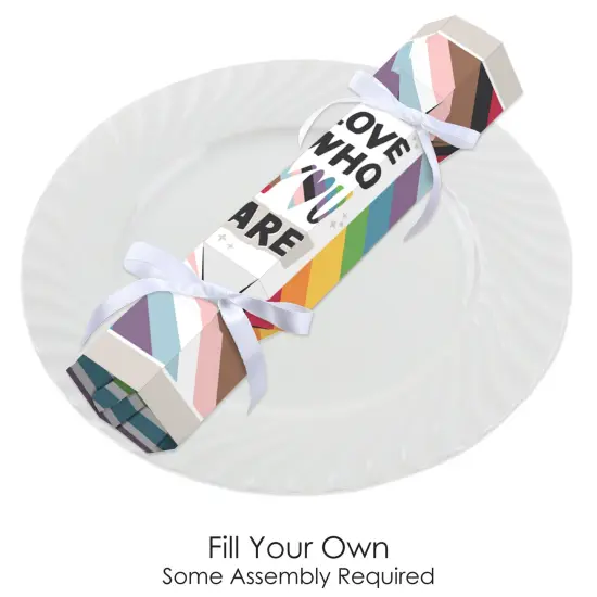 Big Dot of Happiness So Many Ways to Be Human - No Snap Pride Party Table Favors - DIY Cracker Boxes - Set of 12 {3}