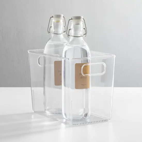 mDesign Plastic Kitchen Pantry Storage Organizer Container Bin {2}