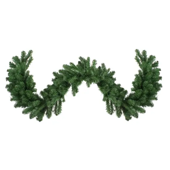 Northlight Colorado Spruce Artificial Christmas Garland - 9' x 14" - Unlit Green {1}