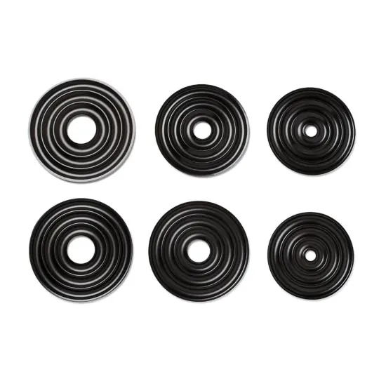 Fox Run Non-Stick Kransekake Mold, 1.75 x 8.75 x 8.75 inches, Black {1}