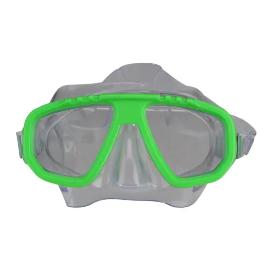 Swim Central 5.5" Lime GreenRecreational Swim Mask With Adjustable Strap for Kids {1}