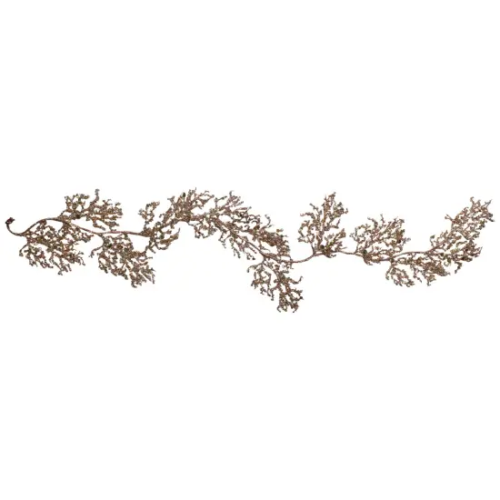 Northlight Artificial Christmas Twig Branch Garland - 6' - Rose Gold - Unlit {1}