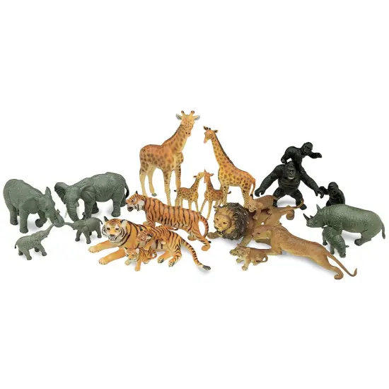 Kaplan Early Learning Company Worldwide Animals - 21 pieces {1}