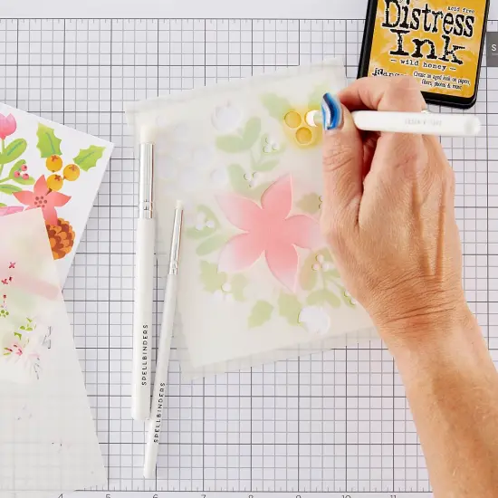 Spellbinders Mini Blending Brush Set-From Card Shoppe Essentials {6}