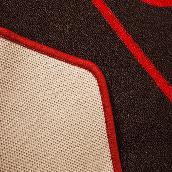 Dungeons & Dragons Red D20 Dice Printed Area Rug | 52 x 45 Inches {4}