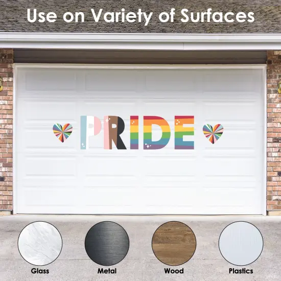 Big Dot of Happiness So Many Ways to Be Human - Peel and Stick Pride Party Standard Banner Wall Decals - Pride {4}