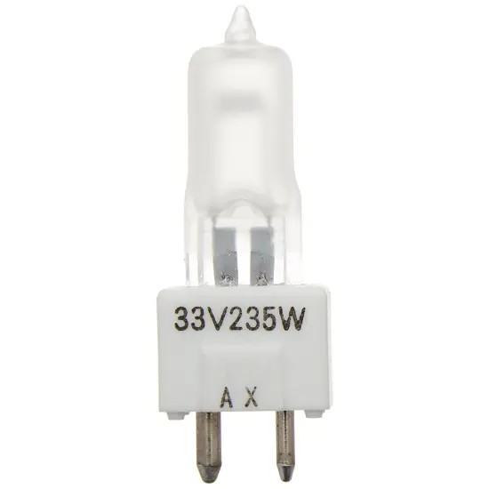 USHIO SM-P12949-001 235W 33V GY9.5 Base Incandescent Sci. Medical Light Bulb {1}