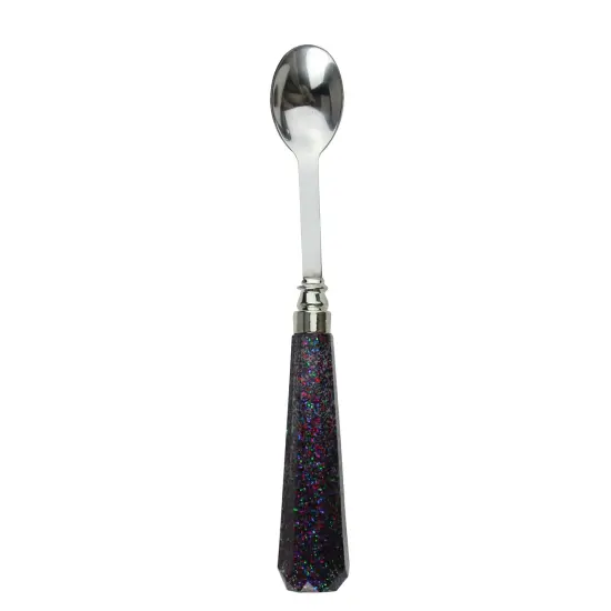 Wild Eye 9.5" Multi-color Glitter and Silver Stainless Steel Mixing Cocktail Bar Spoon {1}