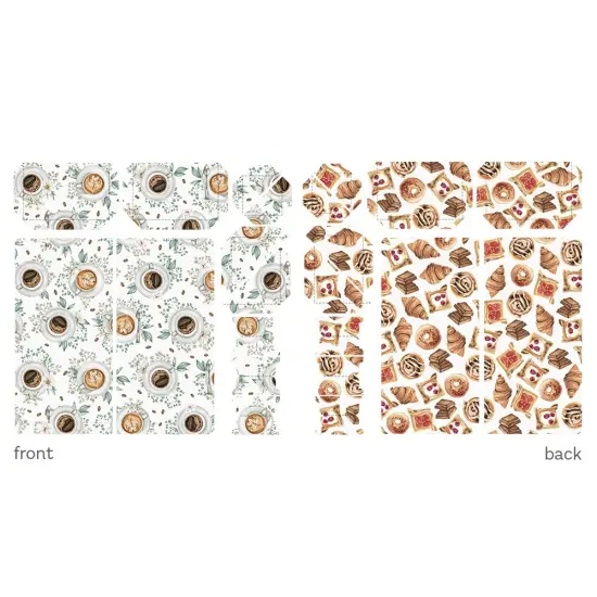 P13 Travel Journal Elements Set 33/Pkg-Coffee Break {4}