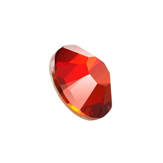 Preciosa MAXIMA SS20 Czech Glass Flat Back Rhinestones 144 Pieces Crystal Red Flame {2}