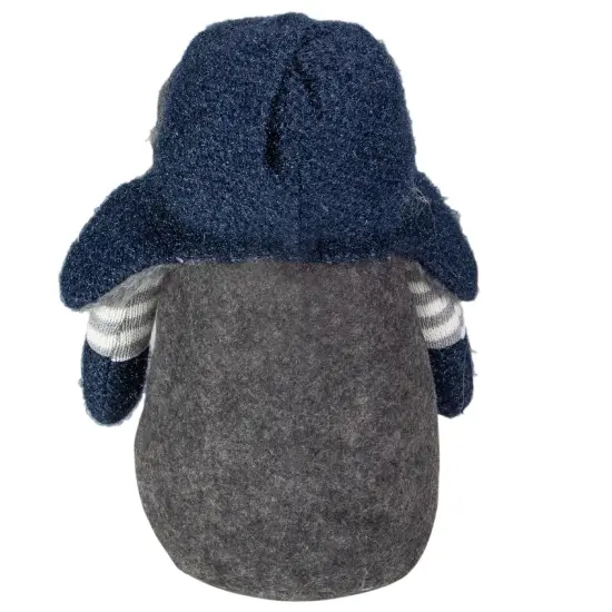 Northlight LED Lighted Standing Gnome Christmas Figure - 12.5" - Blue and Gray {6}