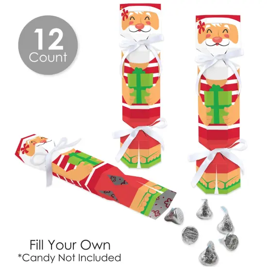 Big Dot of Happiness Tropical Christmas No Snap Beach Santa Holiday Party Table Favors DIY Cracker Boxes Set of 12 {4}