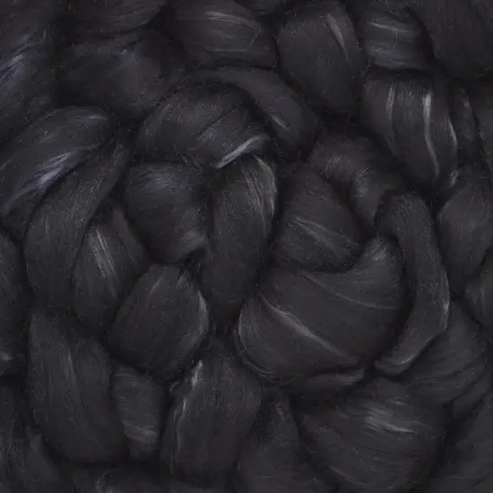 Merino Silk Luxe Tonal Designer Blend. Superfine Merino, Mulberry Silk, Tussah Silk. Top Roving for Spinning or Felting. {3}