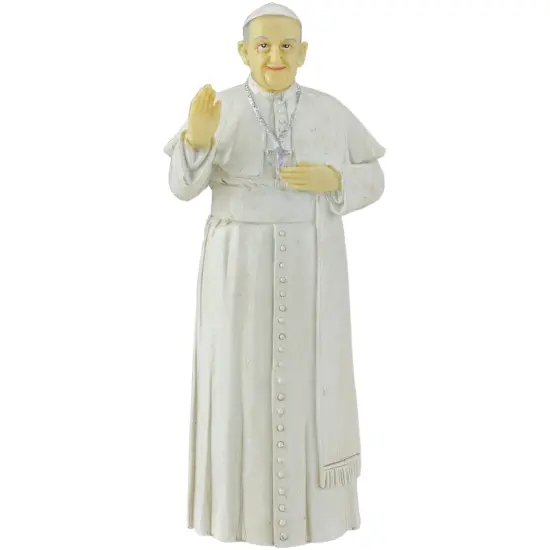 Diva At Home Joseph Studios Patrons and Protctors Pope Francis Figurine - 4" White {1}