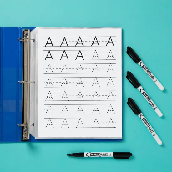 Avery Marks A Lot Value Pack Dry Erase Markers, Pen Style, Bullet Tip, 200 Black Markers (24595) {2}