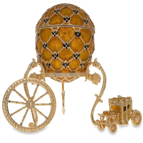 1897 Imperial Coronation Royal Easter Egg 7 Inches {3}