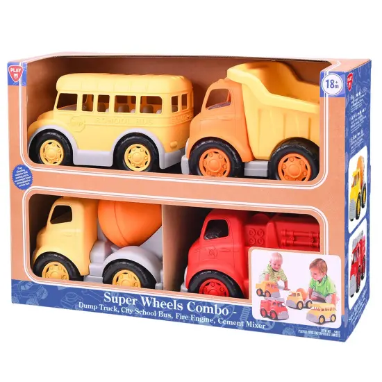 PLAY Super Wheels Combo - Set of 4 {7}