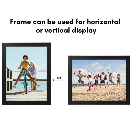 Americanflat Gallery-Style Picture Frame - Ideal Frame for Gallery Wall Display - Showcase Artwork, Prints, and Photos - Shatter Resistant Glass - Hanging Hardware with Drywall Anchor {4}