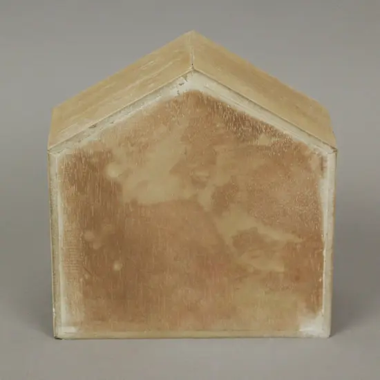 Wood Block Perpetual Calendar Office Desk Home Countertop Rustic Farmhouse Decor {5}