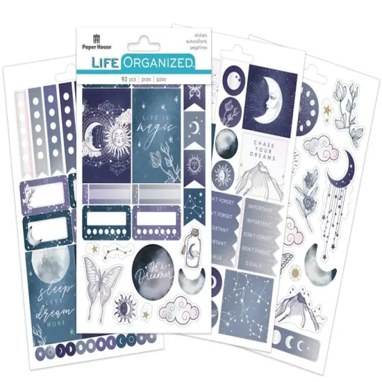 Sun & Moon Celestial Undated Planner Bundle {3}