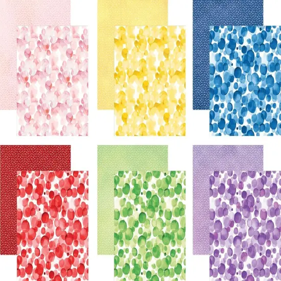 Scrapbook Paper - 30 piece Colorways Paper Bundle {4}