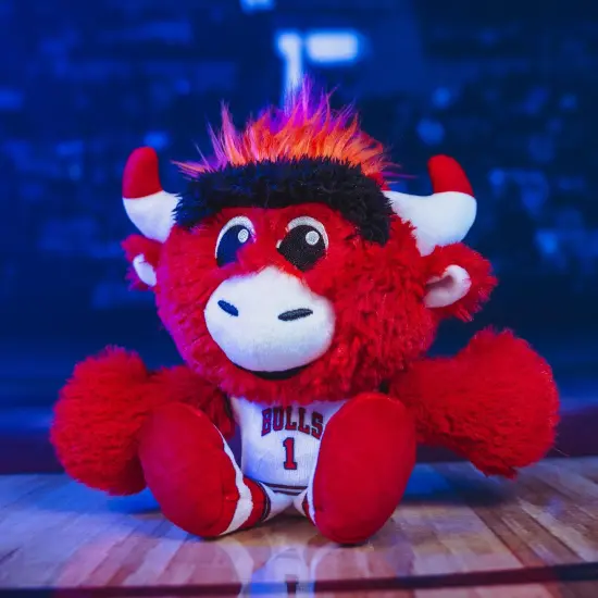 Bleacher Creatures Chicago Bulls Benny Mascot Kuricha Sitting Plush {4}
